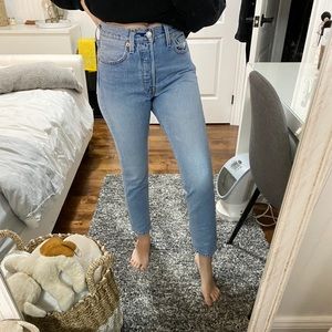 501 Levi Skinny Jeans